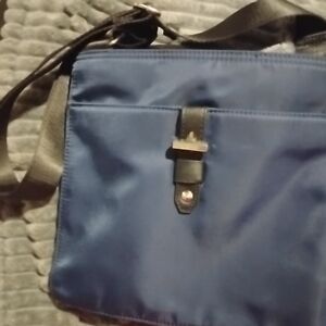 INC International Concepts Navy Messenger Bag